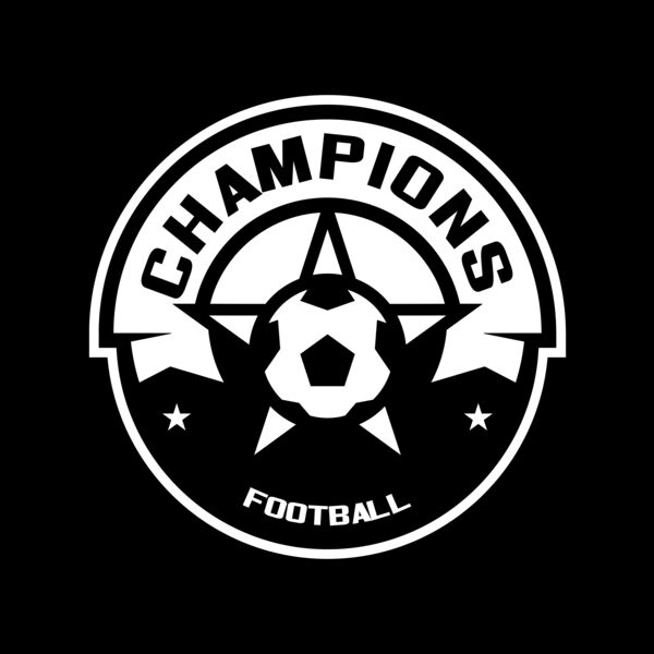 Champions Football logo template Thumbnail