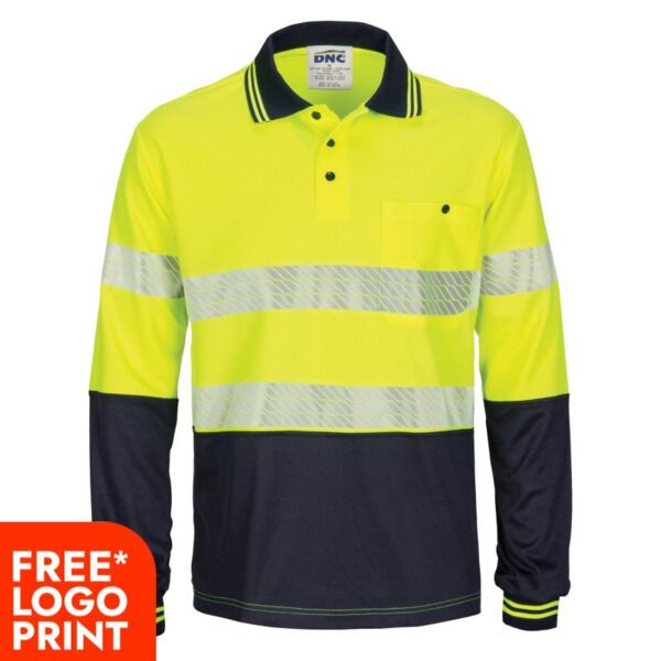 Segment Taped Mircomesh Polo Thumbnail