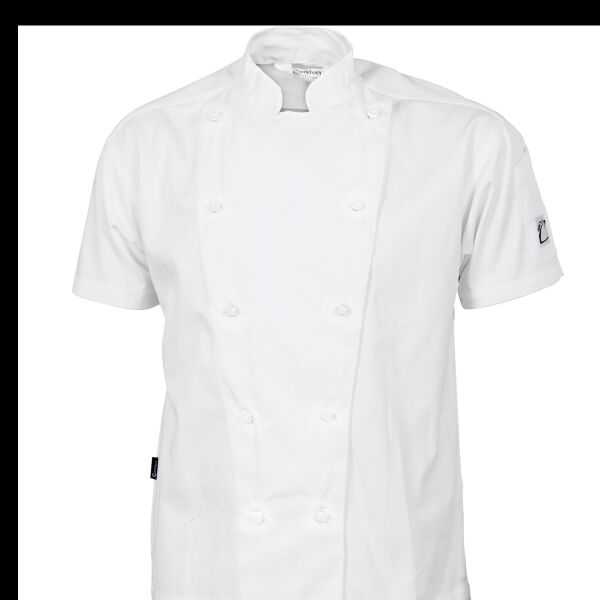Mens Traditional Chef Jacket Short Sleeve Thumbnail