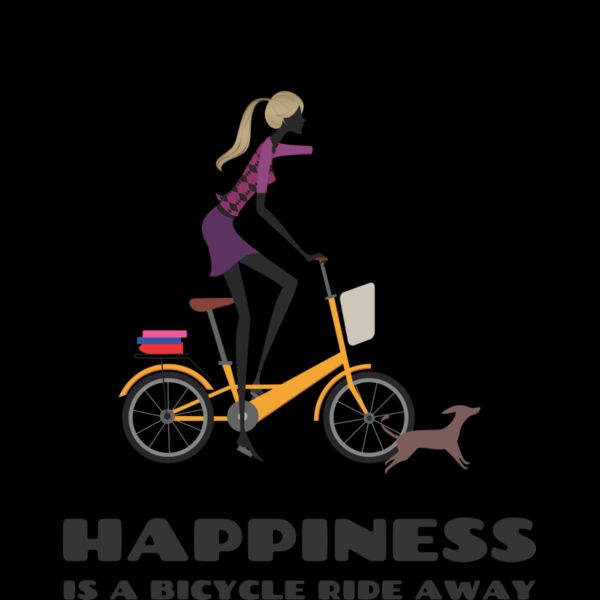 Happiness is a bicycle ride away Thumbnail